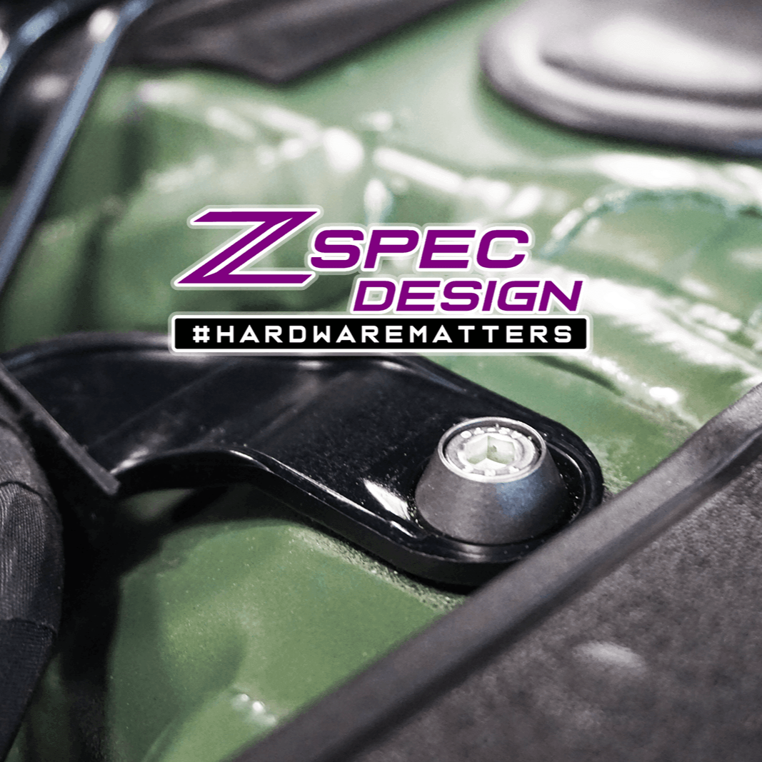 ZSPEC Stage-1 Dress Up Bolts® Fastener Kit for '18-22+ Audi A5 8W6 2.0L, Stainless & Billet