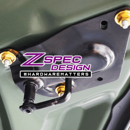 ZSPEC Stage-2 Dress Up Bolts® Fastener Kit for '18-23+ Audi A5 8W6 2.0L, Titanium