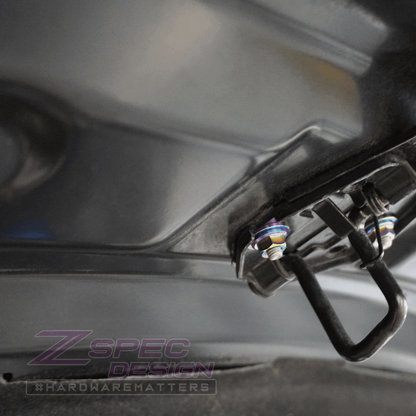 ZSPEC Stage-3 Dress Up Bolts® Fastener Kit for '12-18 Audi A7 4G8 3.0L, Titanium