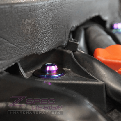 ZSPEC Stage-3 Dress Up Bolts® Fastener Kit for '12-18 Audi A7 4G8 3.0L, Titanium
