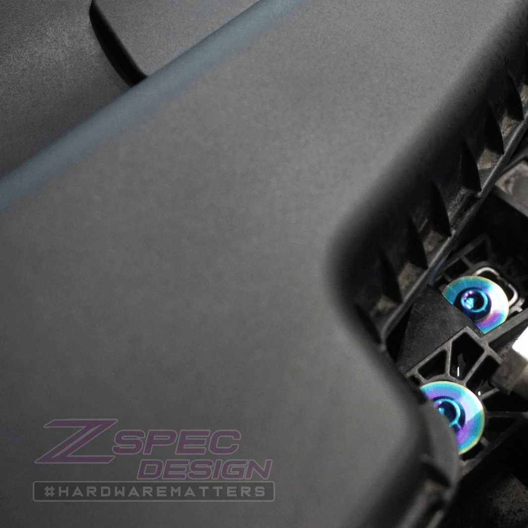 ZSPEC Stage-3 Dress Up Bolts® Fastener Kit for '12-18 Audi A7 4G8 3.0L, Titanium