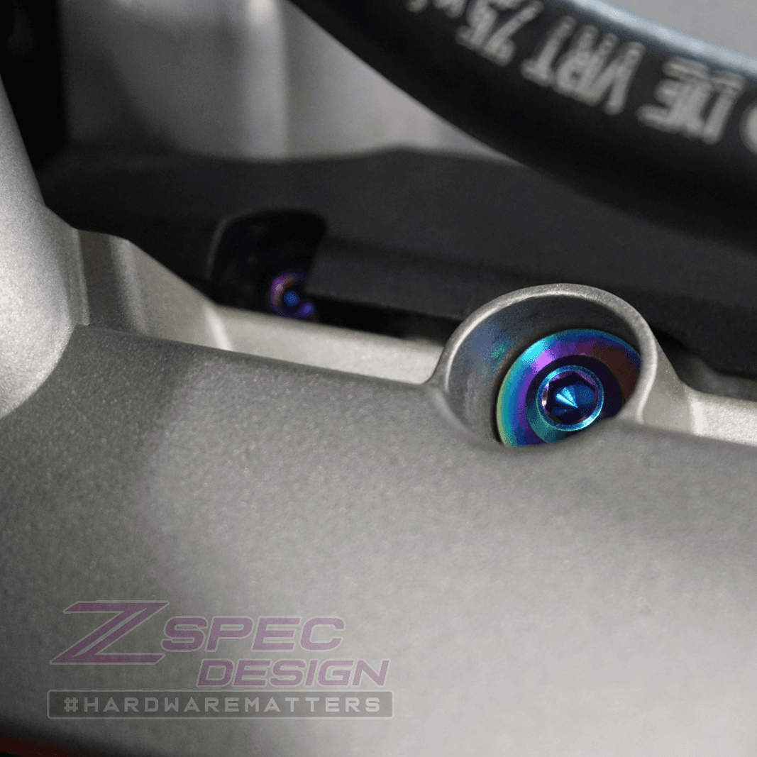 ZSPEC Stage-3 Dress Up Bolts® Fastener Kit for '12-18 Audi A7 4G8 3.0L, Titanium
