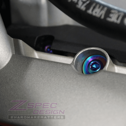 ZSPEC Stage-3 Dress Up Bolts® Fastener Kit for '12-18 Audi A7 4G8 3.0L, Titanium