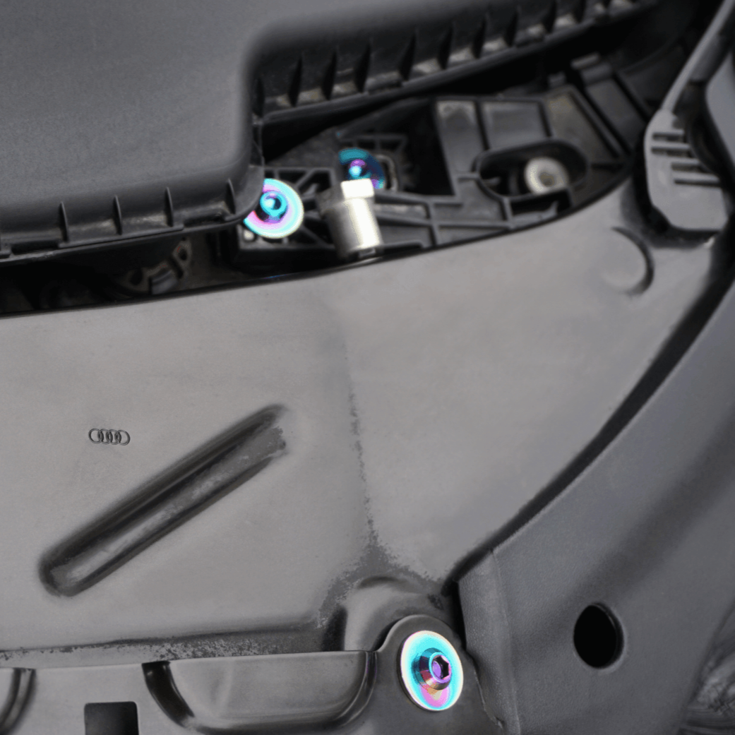 ZSPEC Stage-3 Dress Up Bolts® Fastener Kit for '12-18 Audi A7 4G8 3.0L, Titanium