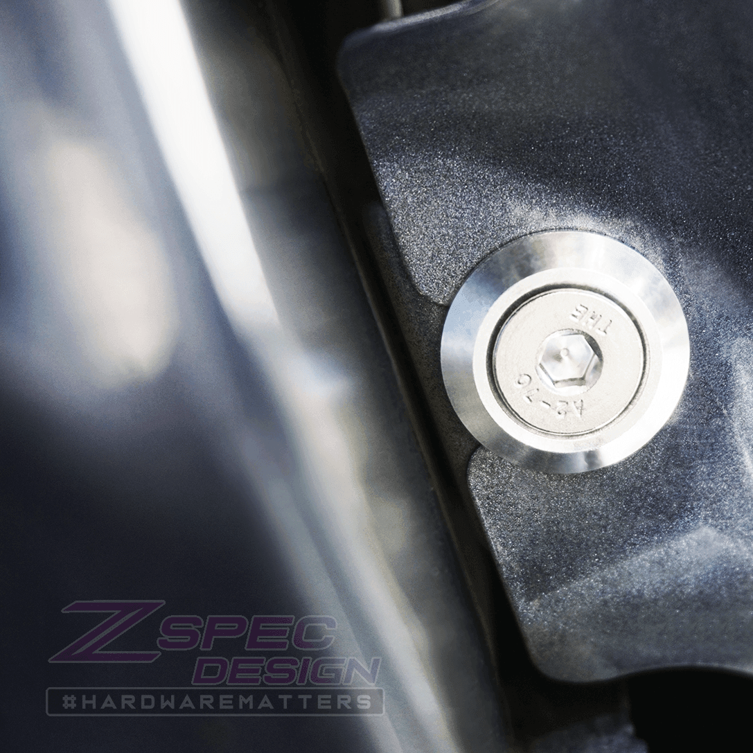 ZSPEC Stage-1 Dress Up Bolts® Fastener Kit for '16-21 Subaru Legacy 3.6L, Stainless & Billet