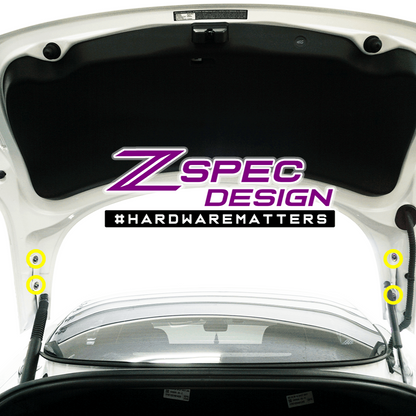 ZSPEC Stage-2 Dress Up Bolts® Fastener Kit for the Tesla Model 3, Grade-5 Titanium