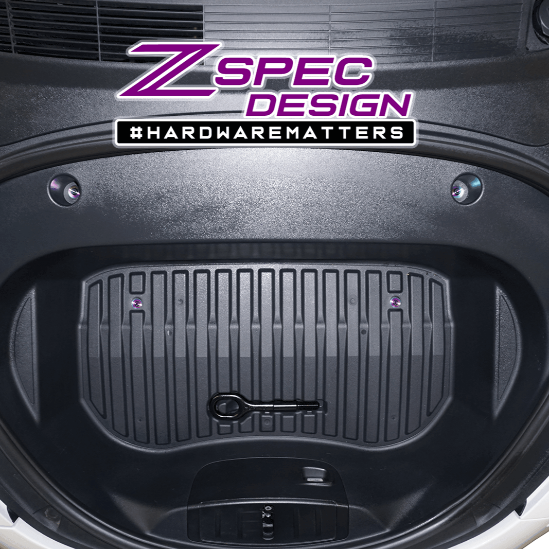 ZSPEC Stage-2 Dress Up Bolts® Fastener Kit for the Tesla Model 3, Grade-5 Titanium