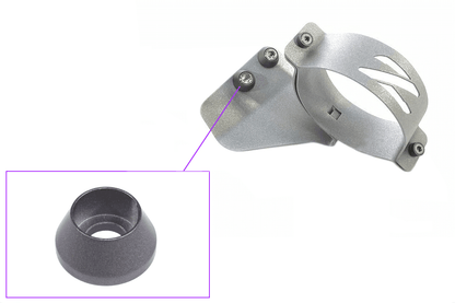 ZSPEC RHD Fuel Filter Bracket for Nissan Z32 300zx '90-96, Silver