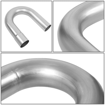 3.0" Mild Steel DIY Custom Exhaust Pipes - 8 Piece Kit