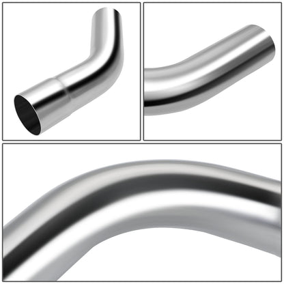 Universal Exhaust Piping Kit - Mild Steel - 3.5" OD - 16 Pieces