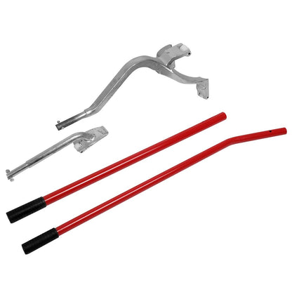 Tire Mount Demount Tool Set with Bead Keeper - 2 Piece Kit
