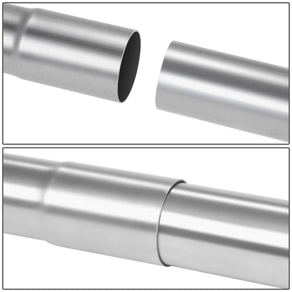 2" to 2.15" Flared Exhaust Pipe U-Bend Tubing 180 Degree Mild Steel