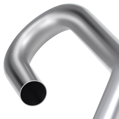 2" OD 45/180 Degree U-Bend Exhaust Pipe Tubing - 18-Gauge