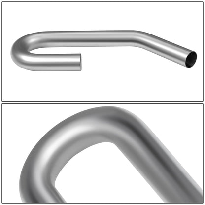 2" OD 45/180 Degree U-Bend Exhaust Pipe Tubing - 18-Gauge