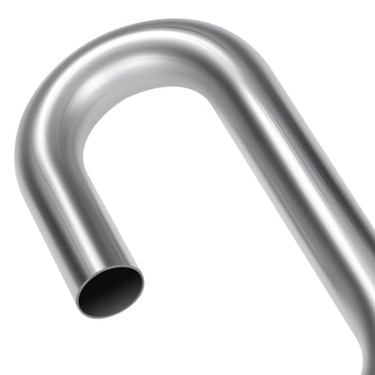 2.25" OD 45/180 Degree U-Bend Exhaust Pipe Tubing 18-Gauge