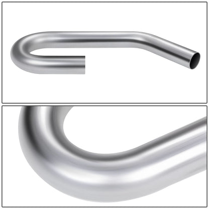 2.25" OD 45/180 Degree U-Bend Exhaust Pipe Tubing 18-Gauge