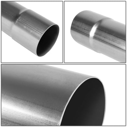 3.0"-3.15" Flared 45 Degree L-Bend Exhaust Pipe Tubing Stainless Steel
