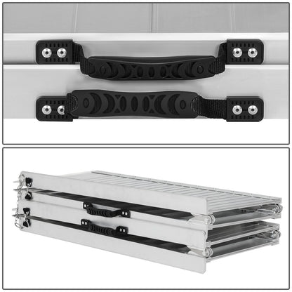 29" x 6' Aluminum Wheelchair Ramp - Silver