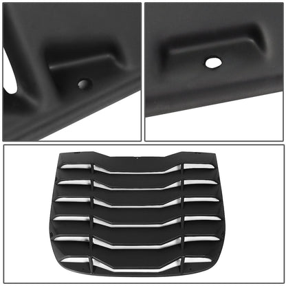 09-19 Nissan 370Z Coupe Rear Window Louver ABS