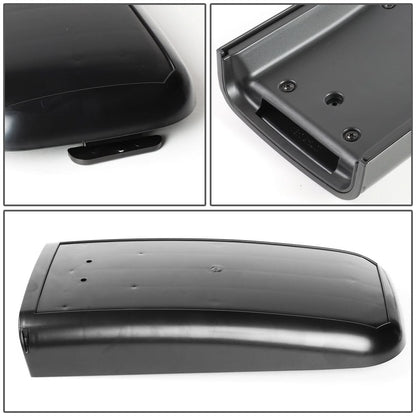 02-09 Chevrolet Trailblazer Center Console Armrest Lid Black