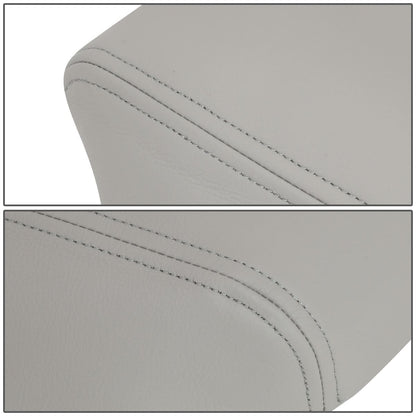 2008-2013 Toyota Highlander Center Console Lid Cover - Leather Gray