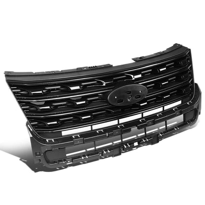 2016-2017 Ford Explorer OE Factory Style Glossy Black Grille