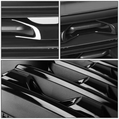 2016-2017 Ford Explorer OE Factory Style Glossy Black Grille