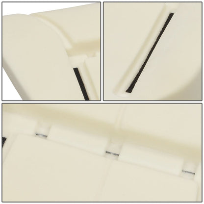 98-02 Dodge Ram Lower Bottom Seat Cushion Driver Side White