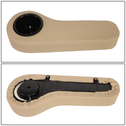 Golf Cart Seat Cup Holder Armrest - Brown EZGO Club Car Yamaha