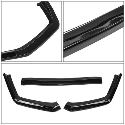 GEN PERFORMANCE 15-20 SUBARU WRX STI CS-STYLE GLOSS BLACK FRONT BUMPER LIP