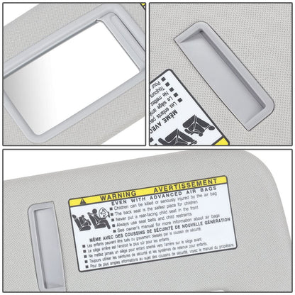 2011-2014 Hyundai Elantra Sun Visor - Gray