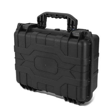 14-3/4" x 10-1/2" x 5" Polypropylene Carrying Case - Matte Black