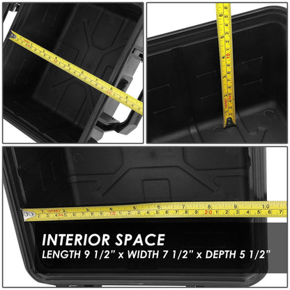 9.5" x 7.5" x 6.75" Automotive Carrying Case - Polypropylene