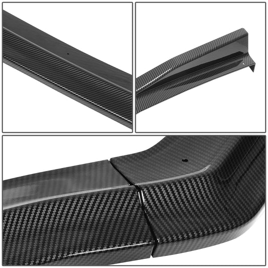 GEN PERFORMANCE 15-20 SUBARU WRX STI SEDAN CS-STYLE CARBON FIBER LOOK FRONT BUMPER LIP