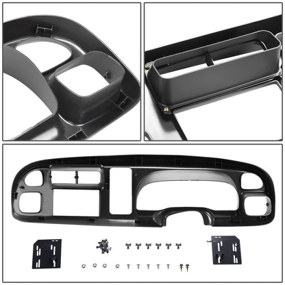 98-02 Dodge Ram 1500 2500 3500 Double DIN Dash Kit