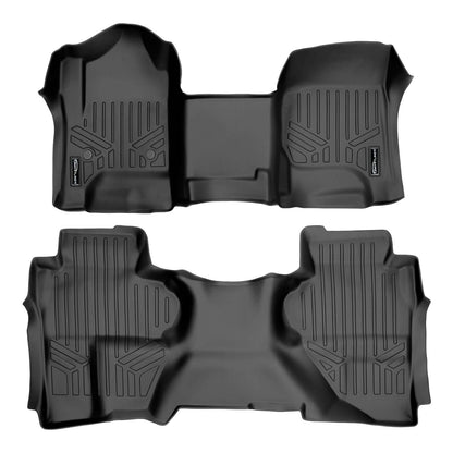 2015-2019 GMC Sierra 3500 HD Floor Liners|Double Cab Models|SMARTLINER