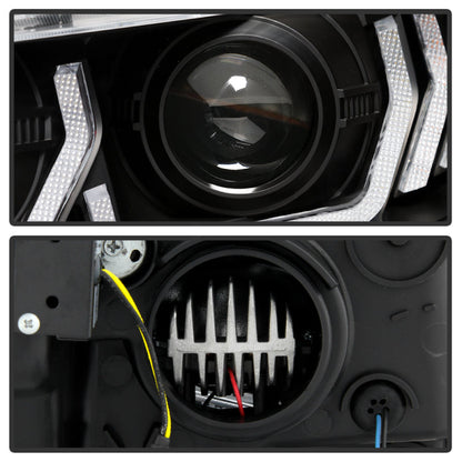 Spyder Honda Civic 16-18 2DR/4DR/Hatchback Headlight Black PRO-YD-HC16PL-SEQ-BK 5087539