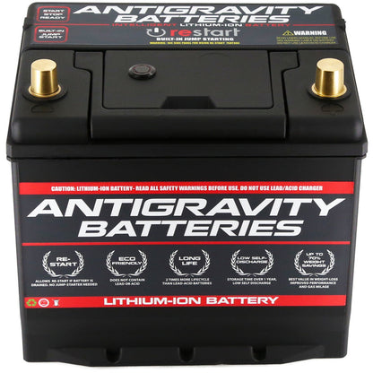 Antigravity Batteries Antigravity Group 27 Lithium Car Battery w/Re-Start AG-27R-40-RS