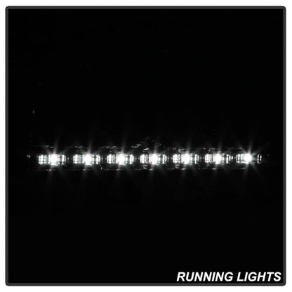 SPYDER Xtune Dodge Charger 06-10 1Pc LED Crystal Headlights Chrome HD-ON-DCH05-1PC-LED-C 5017628