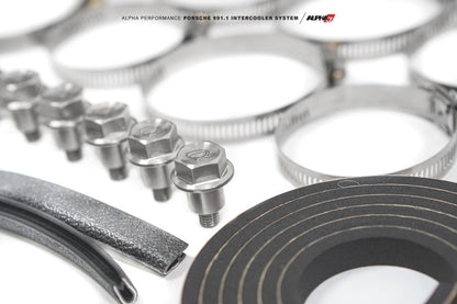 AMS Performance Porsche 997.1TT Alpha Intercooler System (For Stock Framed Turbos) ALP.09.09.0001-2