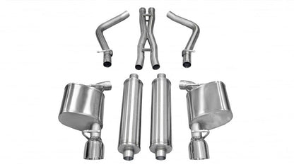 Corsa Performance 11-13 Chrysler 300 R/T 5.7L V8 Polished Xtreme Cat-Back Exhaust