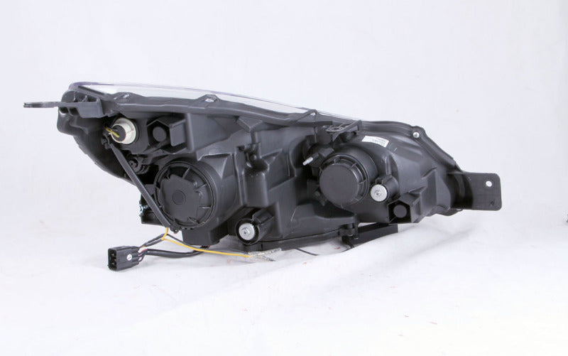 Anzo 2010-2014 Subaru Outback Projector Headlights w/ U-Bar Black