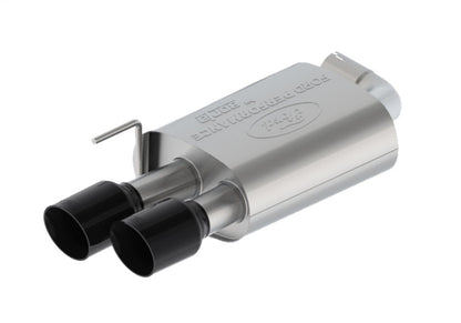 Ford Racing 2024 Mustang 5.0L Touring Non-Active Cat-Back Exhaust w/GT Valance - Black Tip M-5200-M5TBV