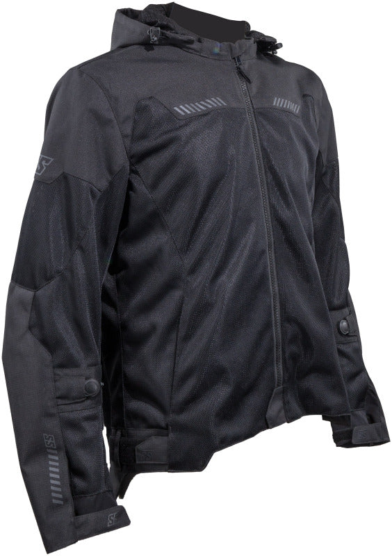 Speed and Strength Trial By Fire Mesh Jacket Black - Large
