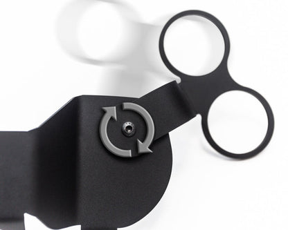 Agency Power 17-19 Can-Am Maverick X3 DS/X3 RS Turbo Modular Gauge Pod - Dual Pod AP-BRP-X3-350-B