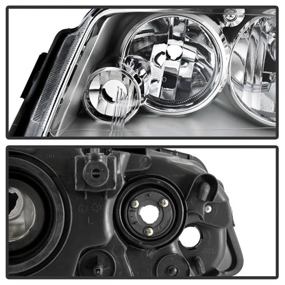 SPYDER xTune 11-17 Dodge Grand Caravan Driver Side Headlights - OEM Left (HD-JH-CHRTC08-OE-L) 9042515