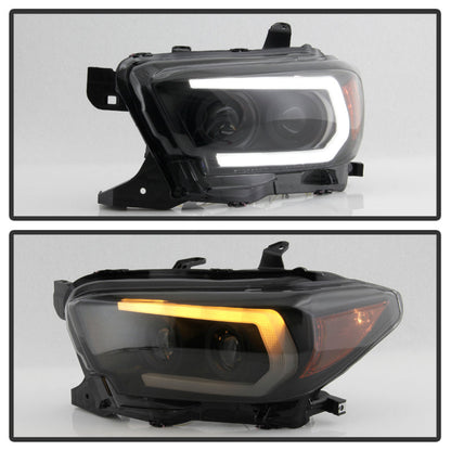 Spyder Toyota Tacoma 16-18 (TRD Model Only) Projector Headlights Black Smoke PRO-YD-TT16V1-SEQ-BSM 5087553