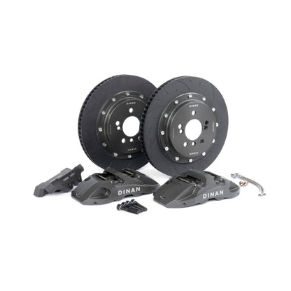 Dinan Rear Big Brake Kit - 2015-2021 BMW M2/M3/M4 Rear - 4-Piston - 370x32mm - Grey - F80/F82/F83/F87