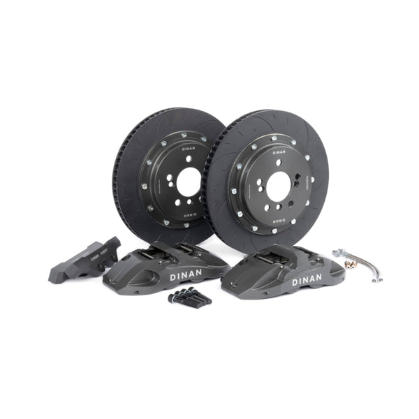 Dinan Rear Big Brake Kit - 2015-2021 BMW M2/M3/M4 Rear - 4-Piston - 370x32mm - Grey - F80/F82/F83/F87