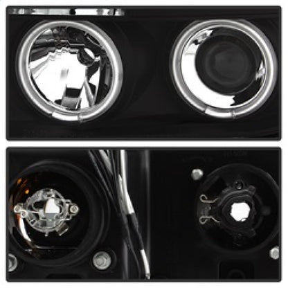 Spyder Toyota Tundra 07-13 Projector Headlights CCFL Halo LED Blk PRO-YD-TTU07-CCFL-BK 5030306